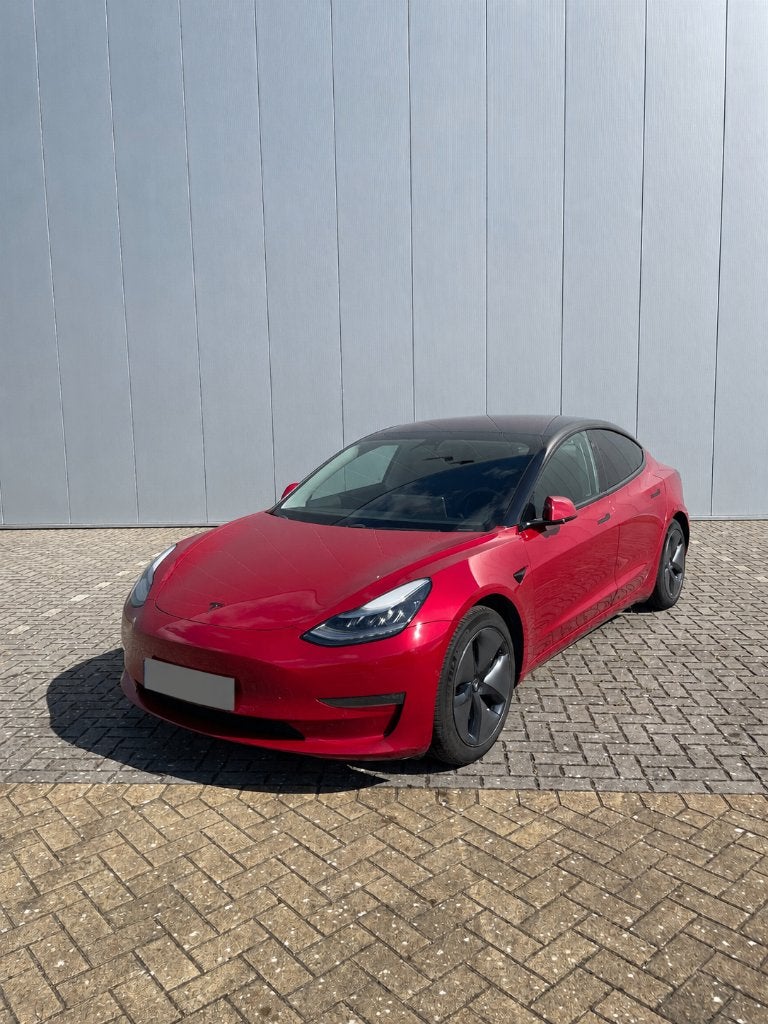 Tesla Model 3 Long Range AWD, Auto's, Automaat, Parkeersensor, Leder, Berline