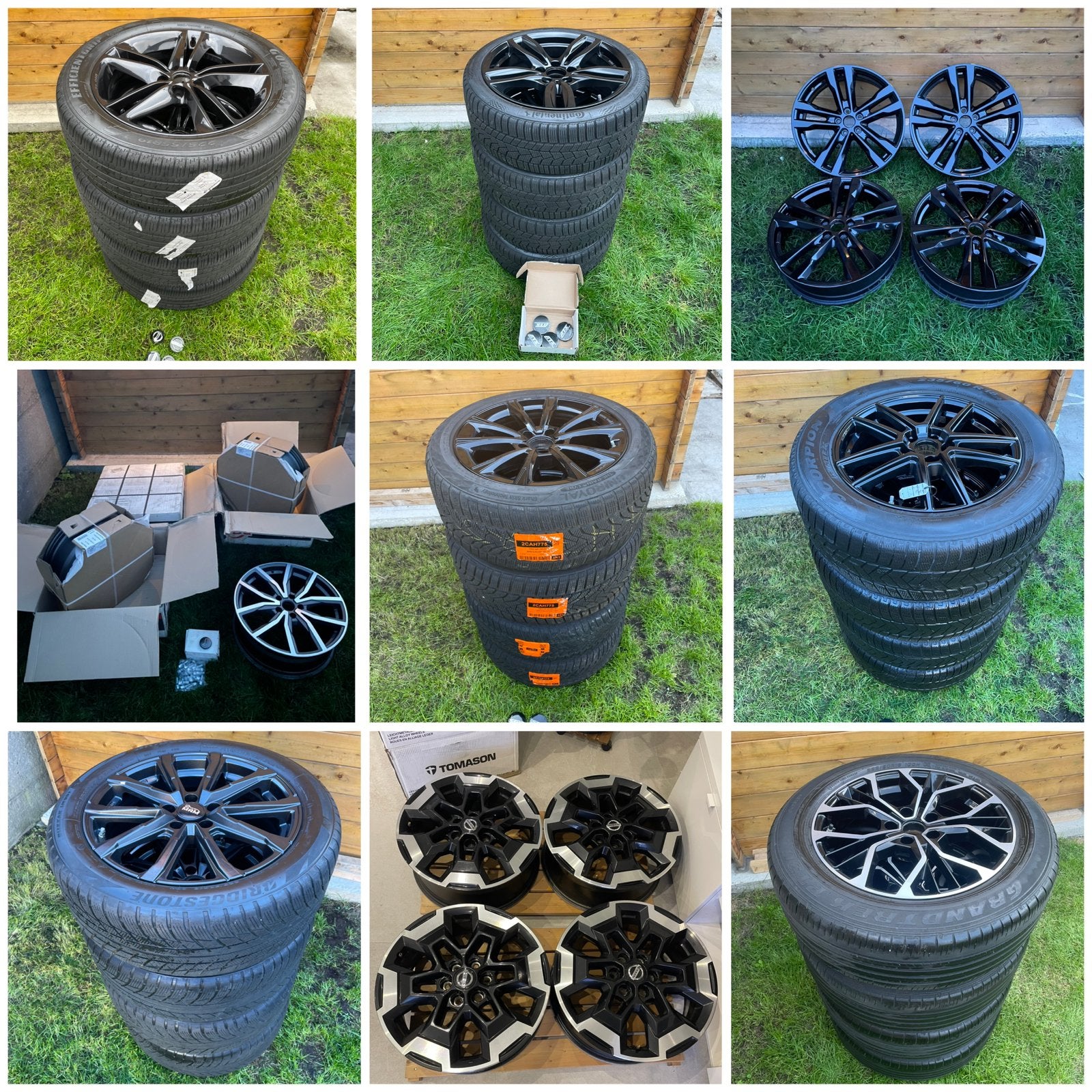 Jantes diverses 18,19,20 pouces 5x112/5x120/5x108/5x114,3, Enlèvement, Neuf
