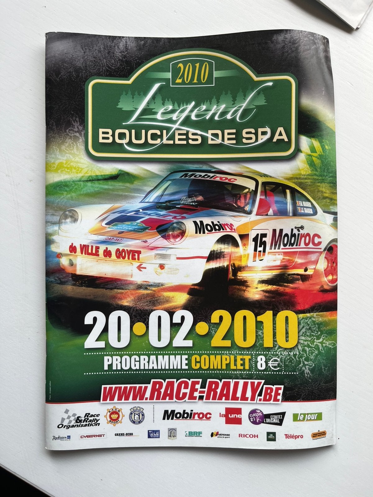 Legend Boucles Spa 2010-programma, Ophalen of Verzenden, Zo goed als nieuw