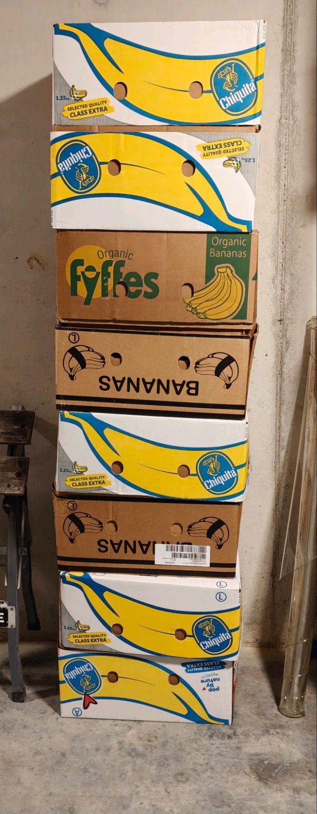 12 bananendozen, Doe-het-zelf en Bouw, Ophalen