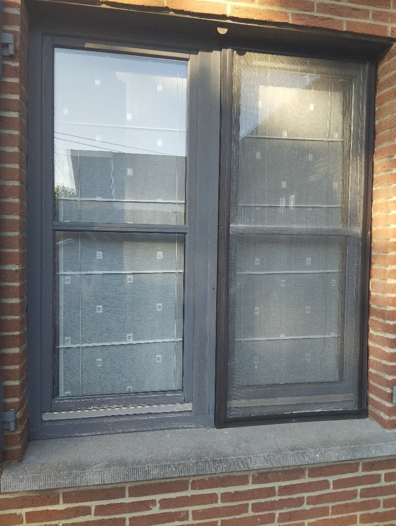 Kozijn + openslaande deuren + meranti DV-deur (10 stuks), Doe-het-zelf en Bouw, Ophalen, Gebruikt, Dubbelglas
