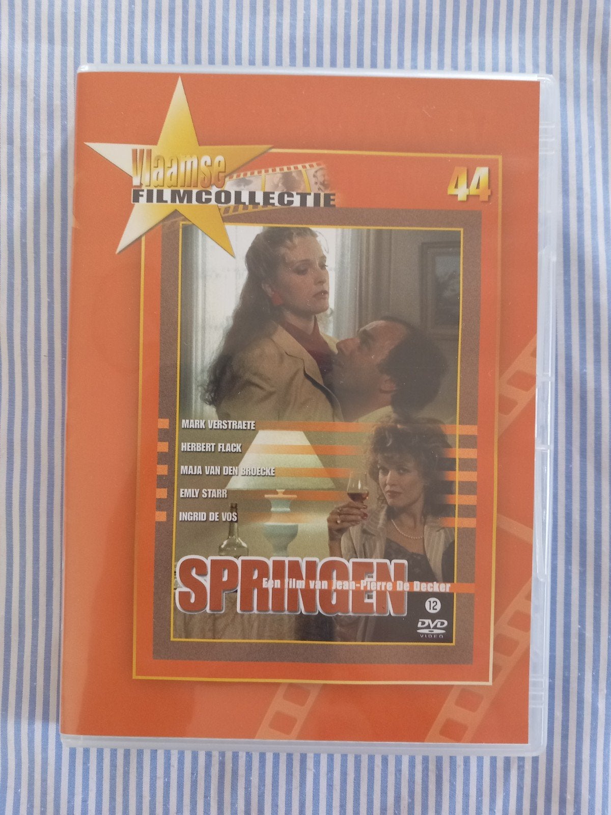dvd - springen ( grappige film over een rusthuis / wzc ), Cd's en Dvd's, Dvd's | Nederlandstalig, Ophalen, Zo goed als nieuw, Komedie