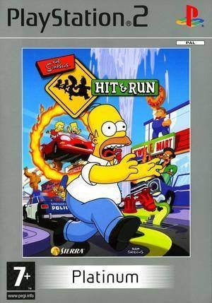 The Simpsons Hit and Run Platinum (zonder boekje), Games en Spelcomputers, Avontuur en Actie, Gebruikt, 1 speler, Ophalen of Verzenden