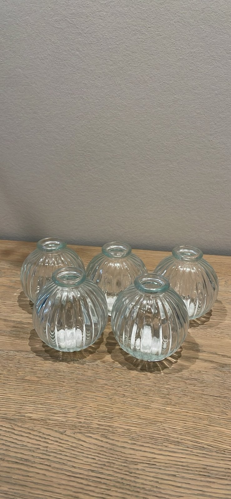 5 mini bolvaasjes, Huis en Inrichting, Ophalen, Zo goed als nieuw
