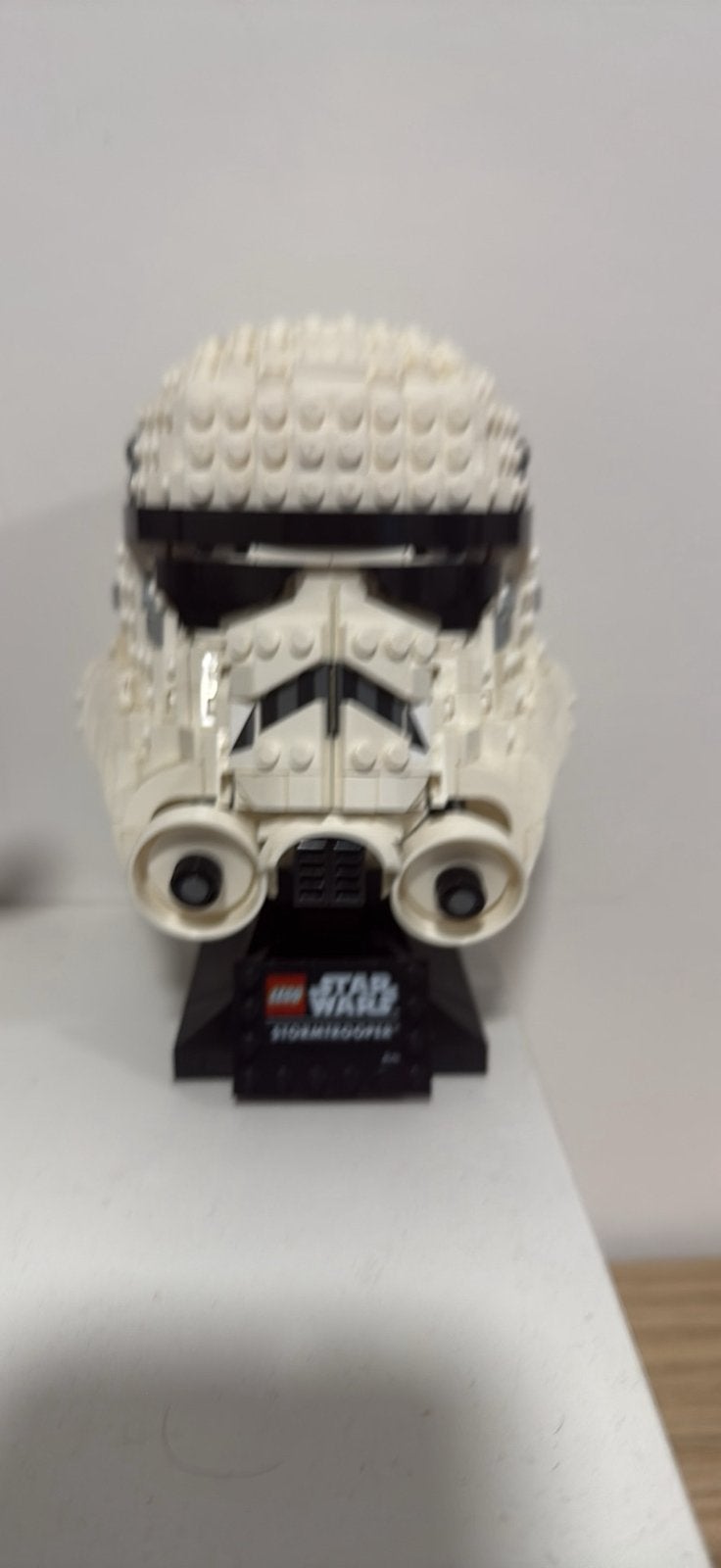 Storm trooper helm, Verzamelen, Star Wars, Ophalen, Zo goed als nieuw