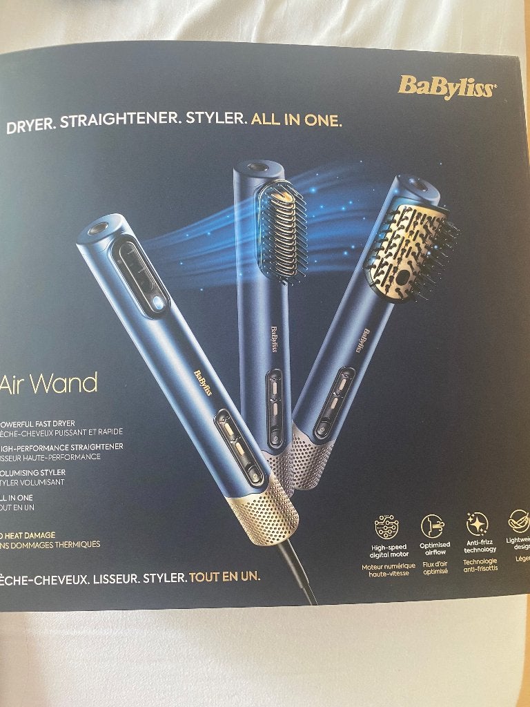 Babyliss airwand, Elektronische apparatuur, Persoonlijke Verzorgingsapparatuur, Ophalen, Zo goed als nieuw, Haarverzorging