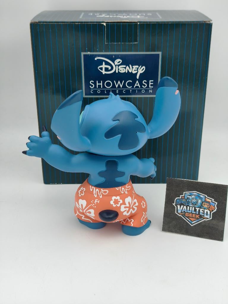 Disney Stitch Enesco Showcase Figuur Met Doos, Enlèvement ou Envoi, Autres personnages, Comme neuf, Statue ou Figurine