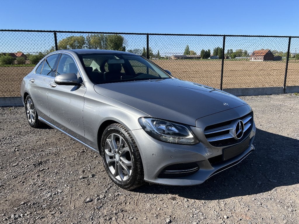mercedes c220, Auto's, Mercedes-Benz, Automaat, Achterwielaandrijving, 4 cilinders, Leder en Stof