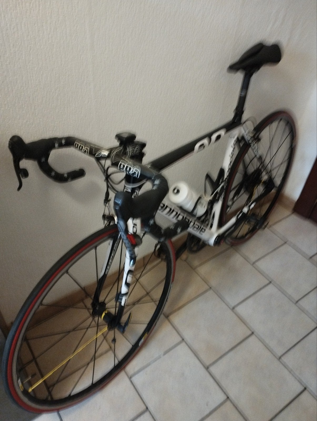 vélo course cannondale, Enlèvement