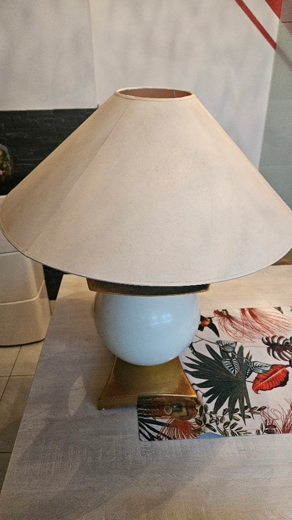 Lampe abat jour, Maison & Meubles, Rond, Lampadaire, Enlèvement, Utilisé