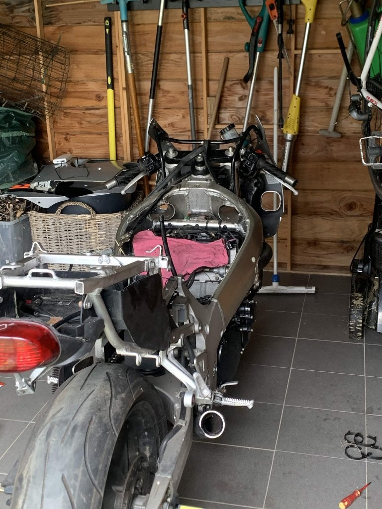 gsxr600 srad project, Motoren, Motoren | Suzuki, 4 cilinders, Motorrijbewijs A, Gebruikt, Super Sport