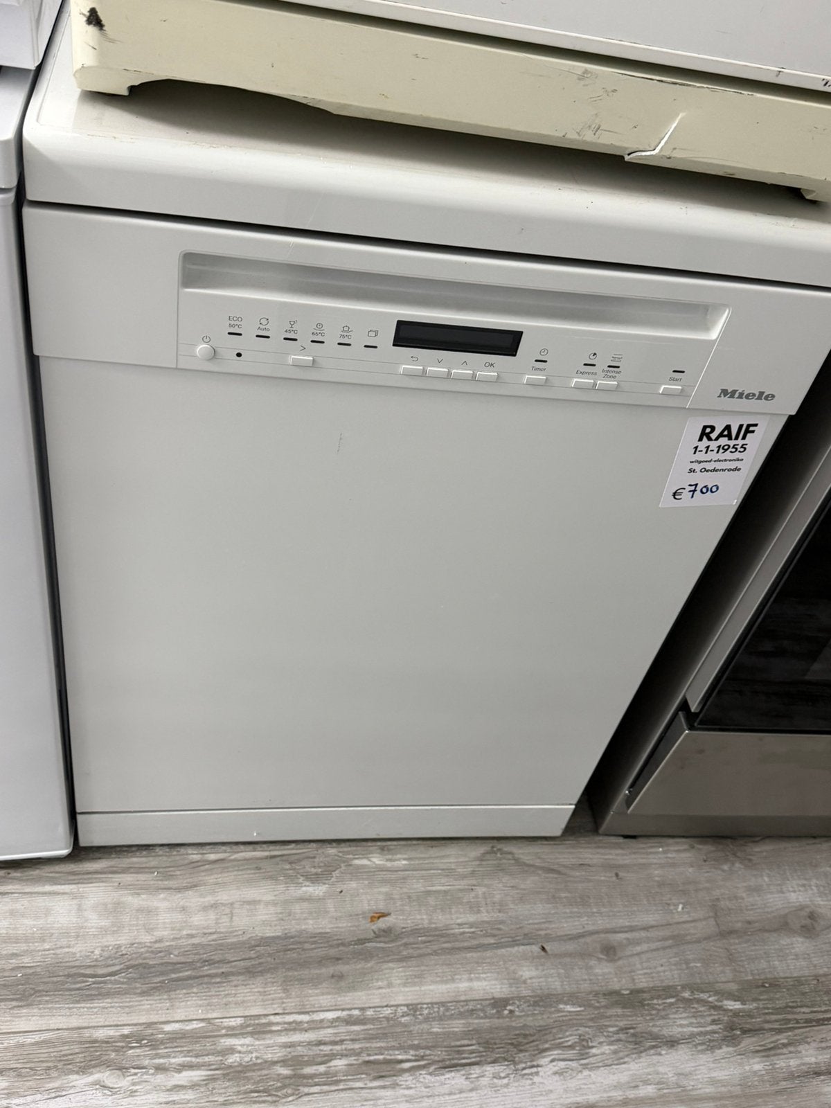Miele G 7100 SC vrijstaande vaatwasser zo goed als Nieuw, Electroménager, Lave-vaisselle, Enlèvement ou Envoi, Moins de 10 litres