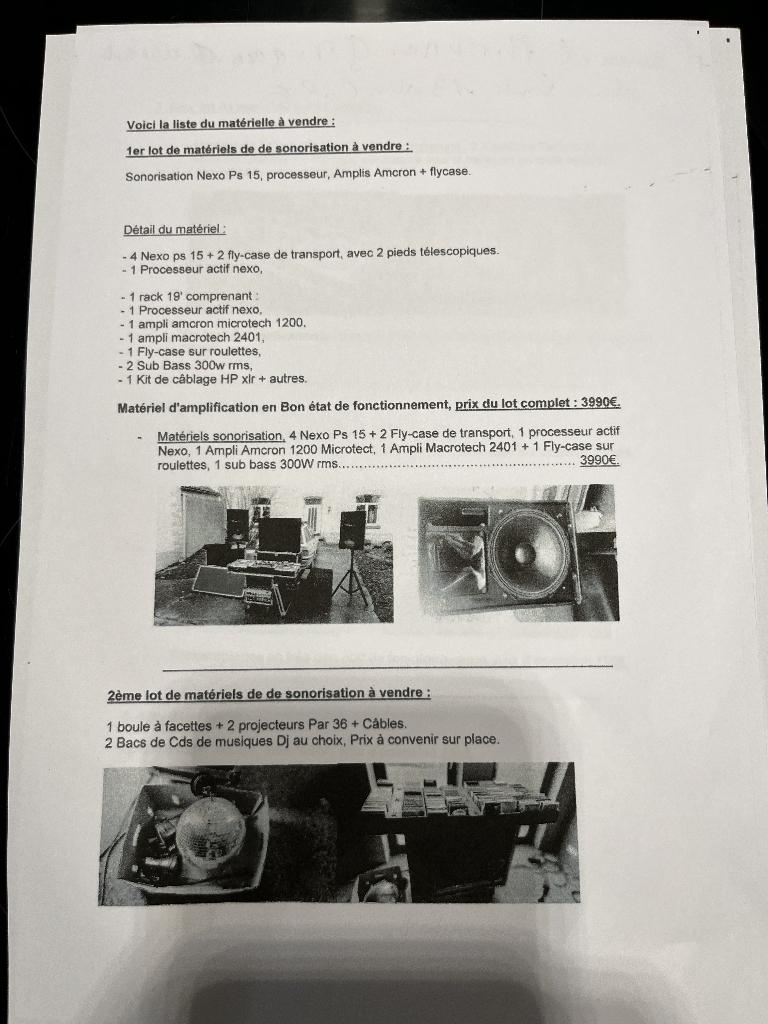 Matériel musicale Sonor, Musique & Instruments, Batteries & Percussions, Enlèvement