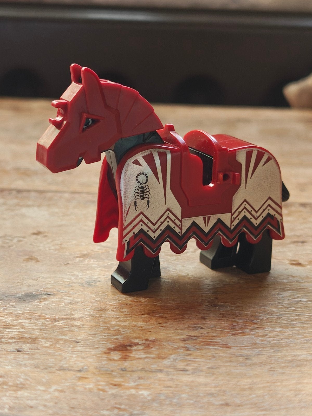 lego paard met harnas Knights' Kingdom II, Ophalen of Verzenden