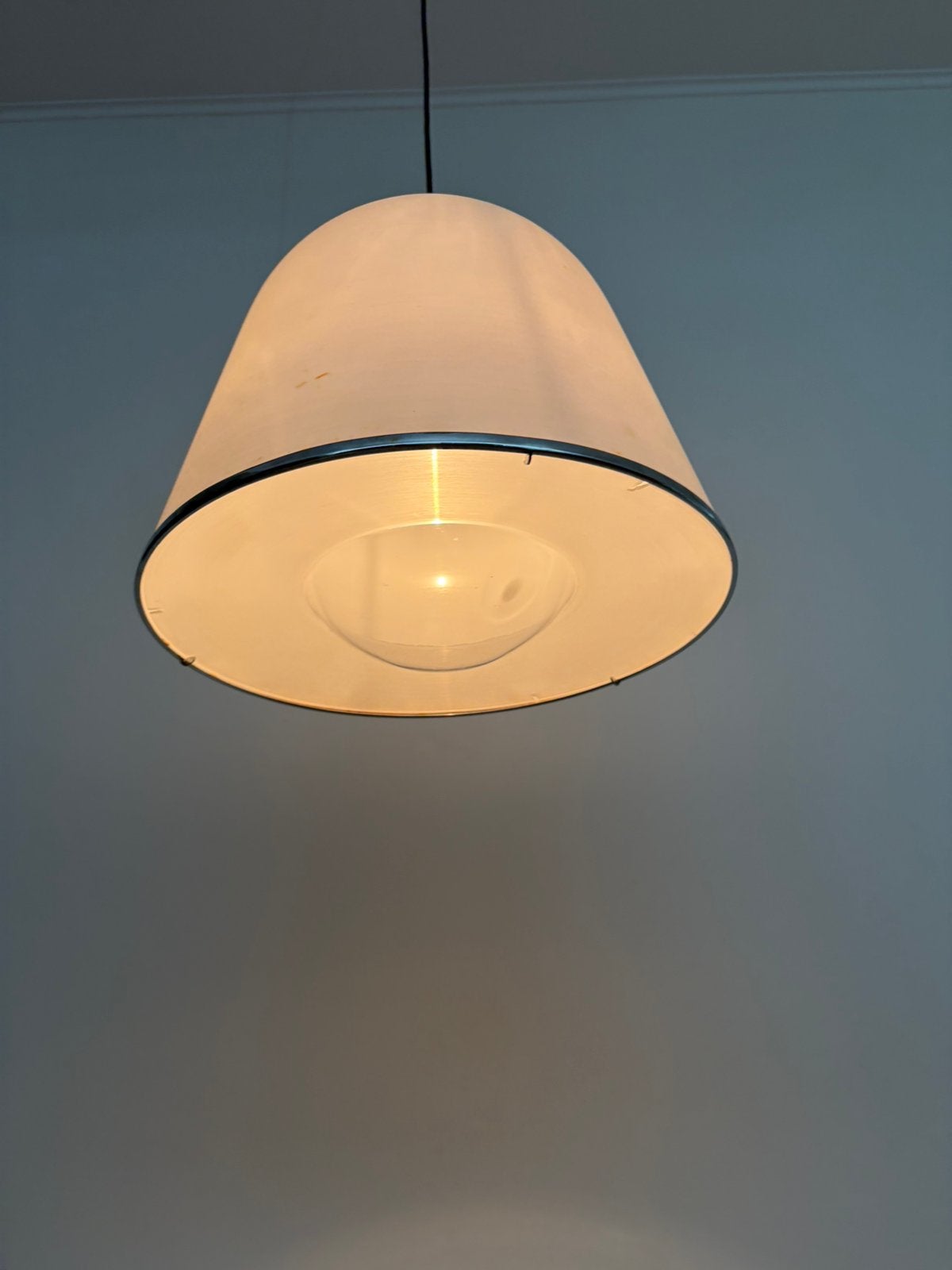 Lampe suspendue Iguzzini Kuala de Franco Bresciani, Synthétique, Vintage, Enlèvement, E27 (grand)