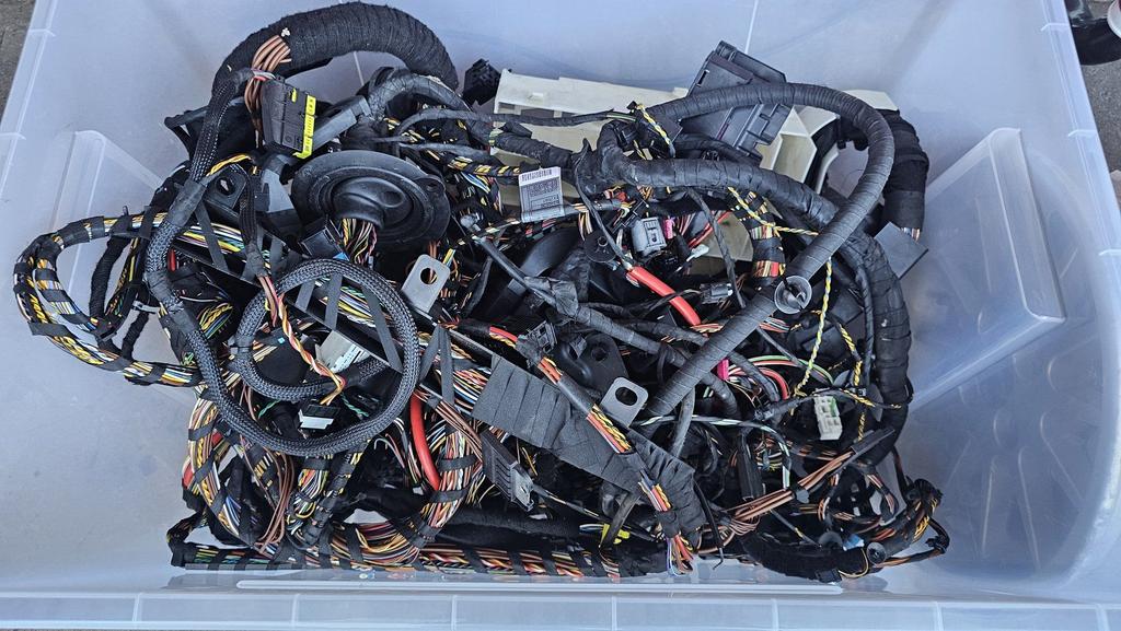 Complete kabelboom incl. navigatie, automaat BMW 5 serie E60, Auto-onderdelen, Elektronica en Kabels, BMW, Gebruikt, Herkomst onderdeel bekend