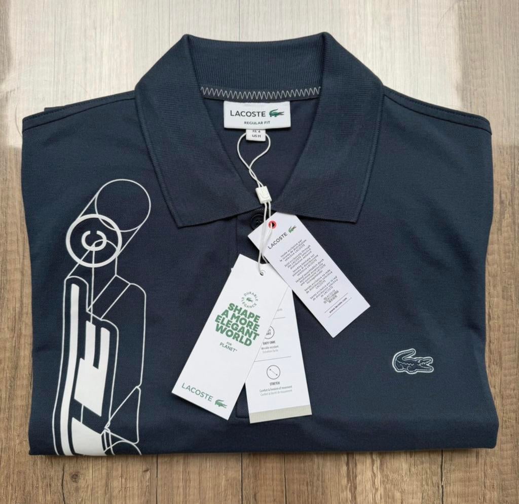 Polo Lacoste, Envoi, Neuf, Taille 48/50 (M), Bleu