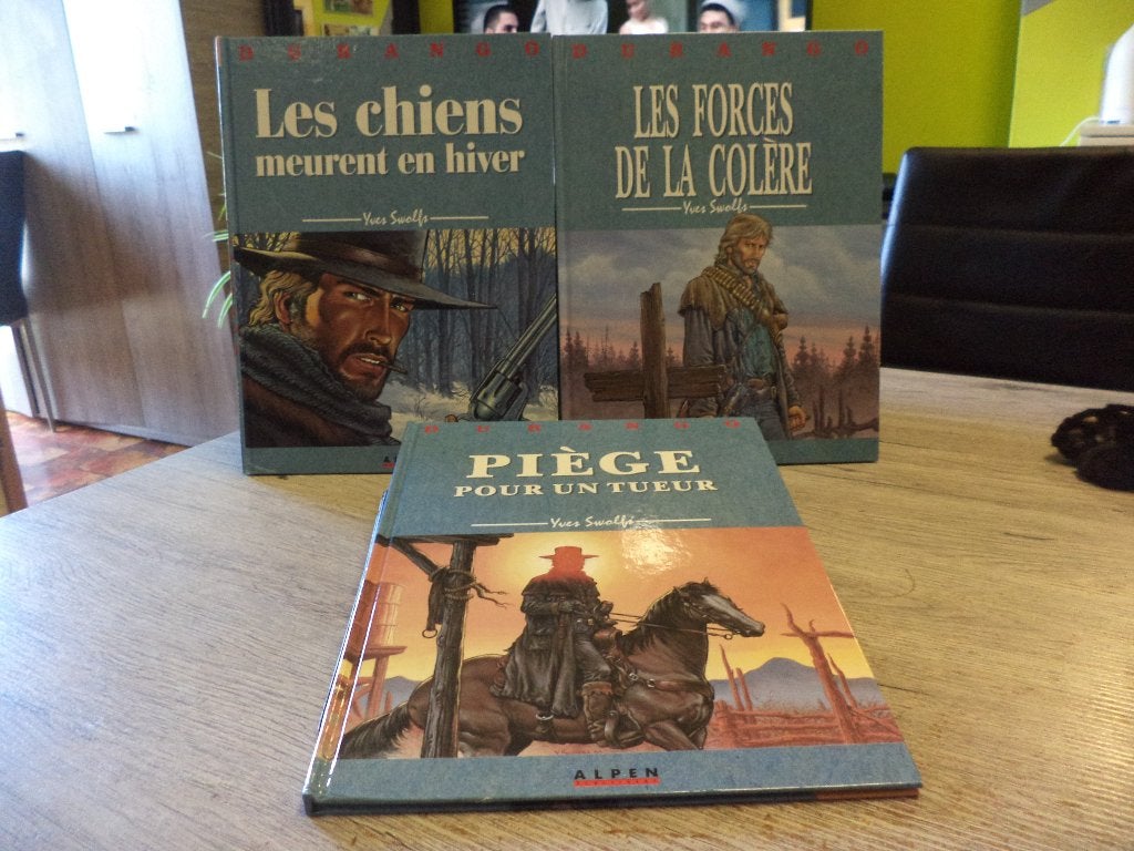 av 3 bd de durango pour 9.00 euro, Meerdere stripboeken, Ophalen of Verzenden, Zo goed als nieuw