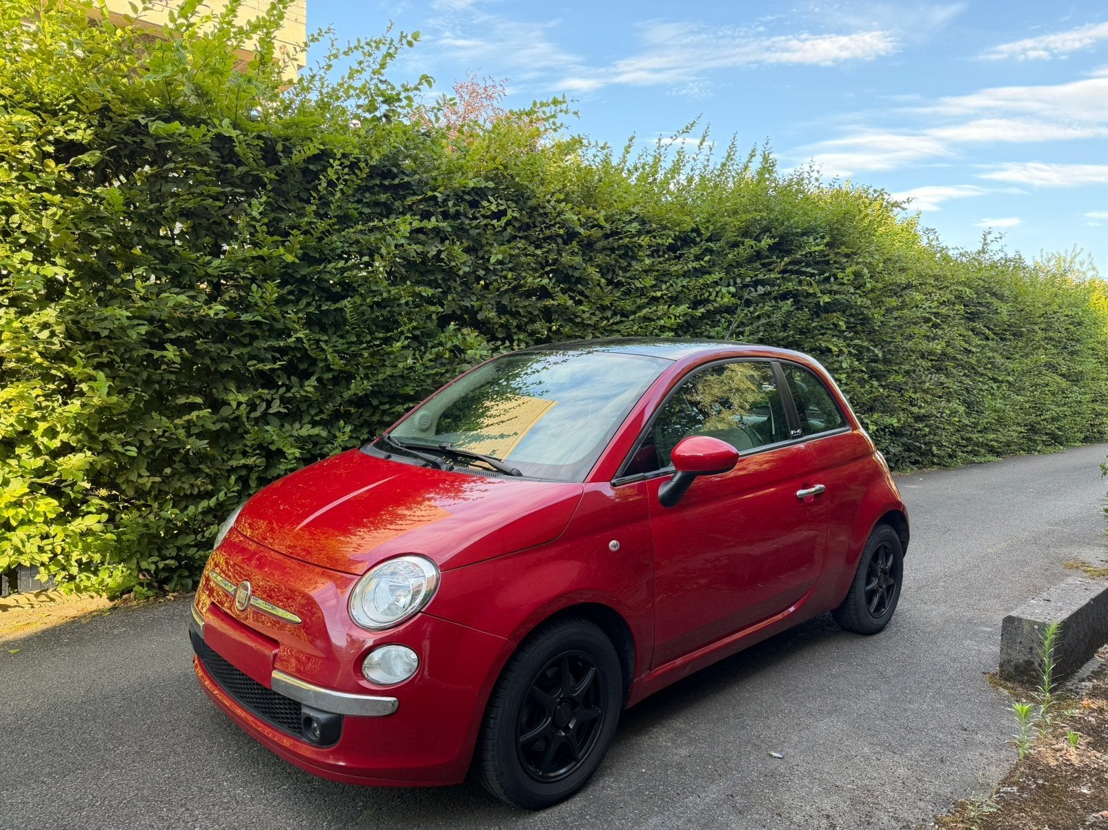Fiat 500 1.4 benzine met 125.000KM PANO - DIGITALE AIRCO, Auto's, Fiat, Gebruikt, Electronic Stability Program (ESP), Bedrijf