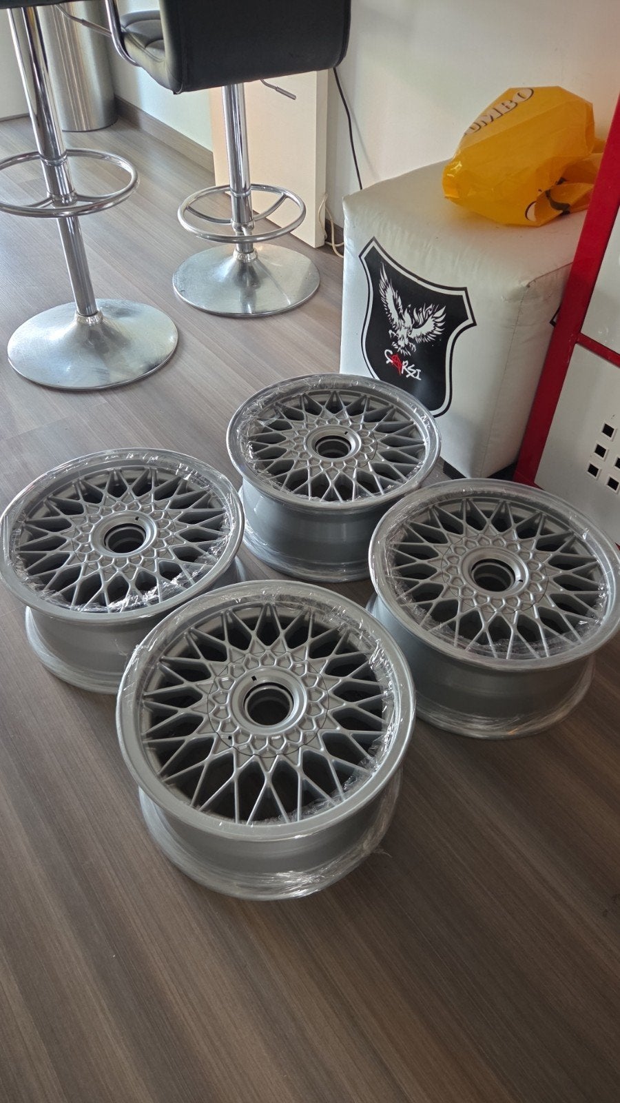 E30 BMW BBS style 5 4x100 15 inch, Auto-onderdelen, Banden en Velgen, Ophalen