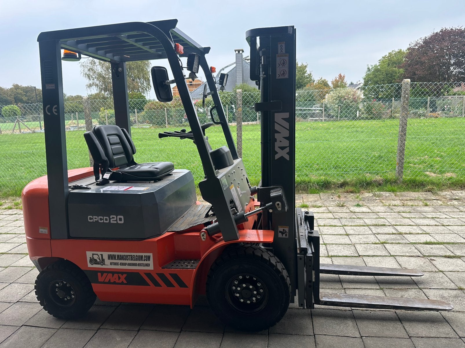 Diesel heftruck 2ton duplex mast perfecte staat, Ophalen, Diesel, Heftruck
