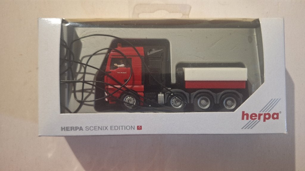 Herpa zwaarvervoer, Hobby & Loisirs créatifs, Voitures miniatures | 1:87, Enlèvement ou Envoi, Comme neuf, Bus ou Camion, Herpa