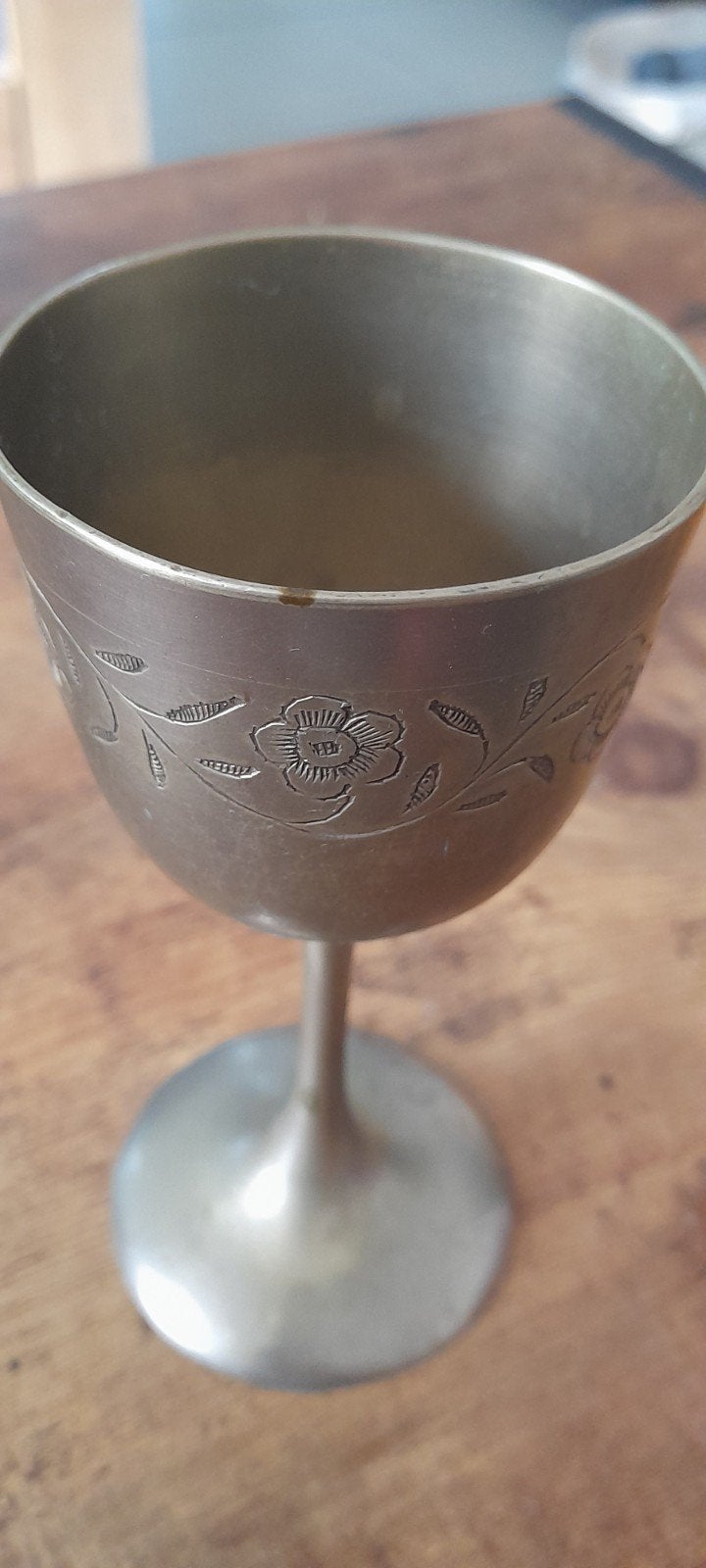 Pot en Argent German de 15cm de haut à motif floral, Antiquités & Art, Enlèvement ou Envoi