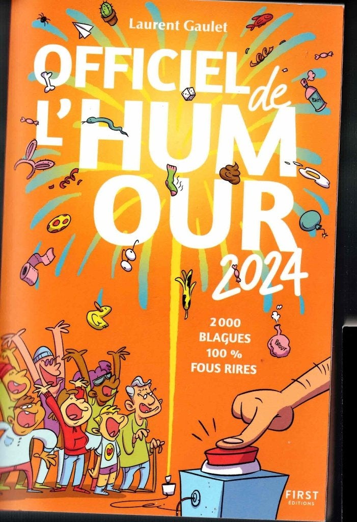 Officiel de l'humour 2024, Boeken, Moppen, Zo goed als nieuw, Ophalen, Laurent Gaulet