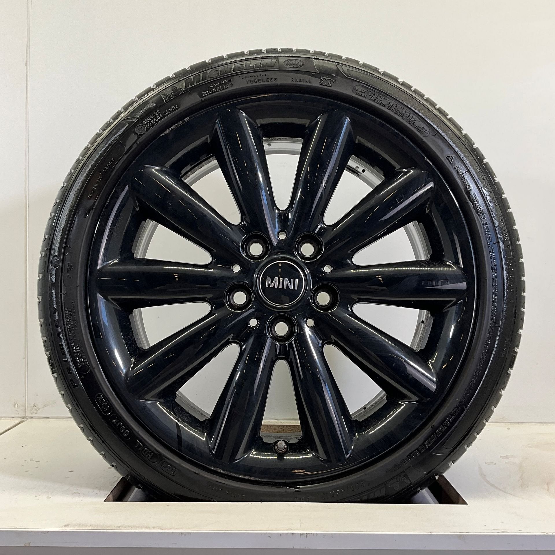 MINI COOPER VELGEN ZOMERBANDEN F55 F56 F57 STYLING JCW 499 1, Auto-onderdelen, Banden en Velgen, Gebruikt, -, -, Banden en Velgen