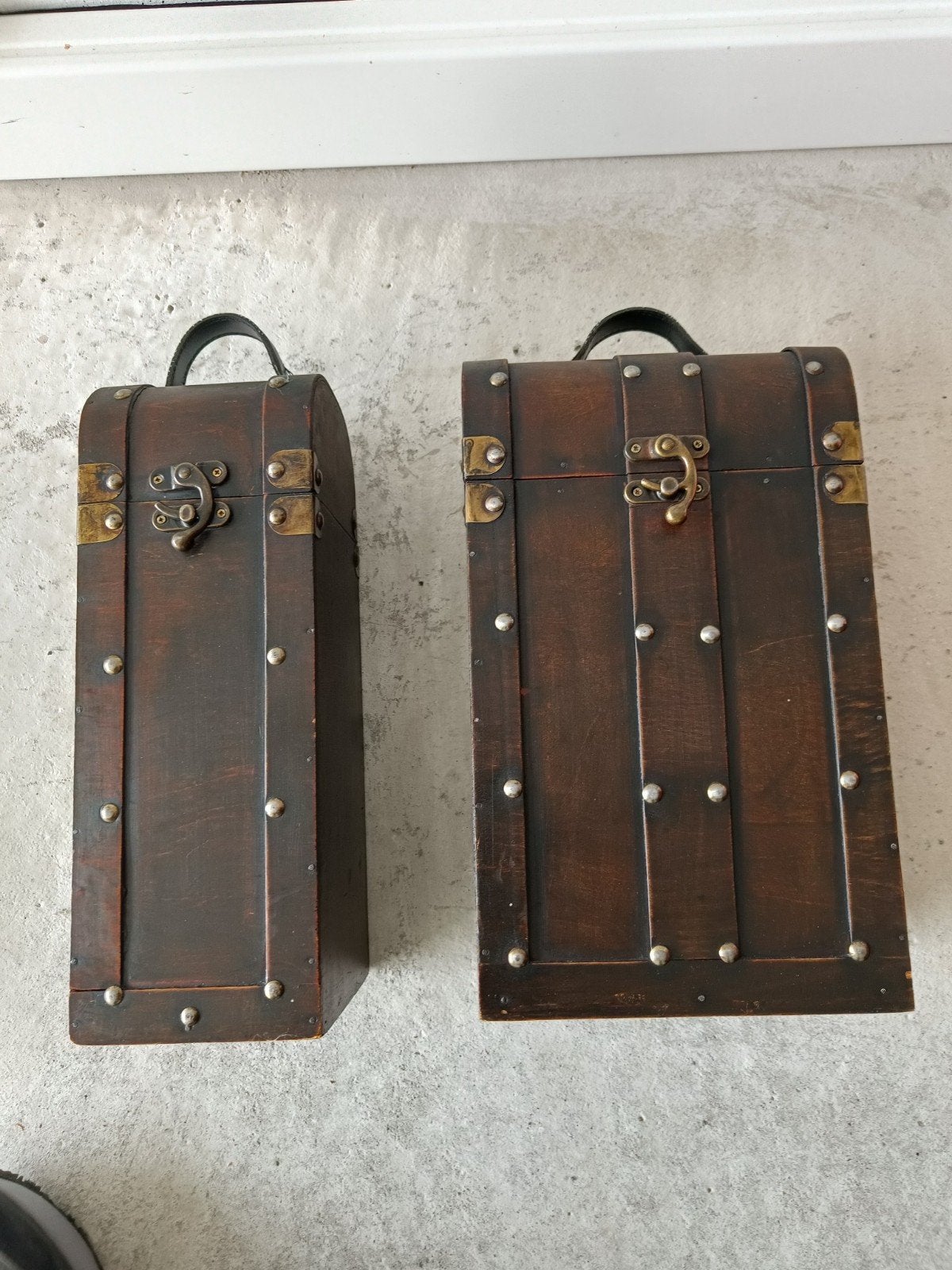 boîtes de rangement à vin pour 3 bouteilles comme neuves, Enlèvement