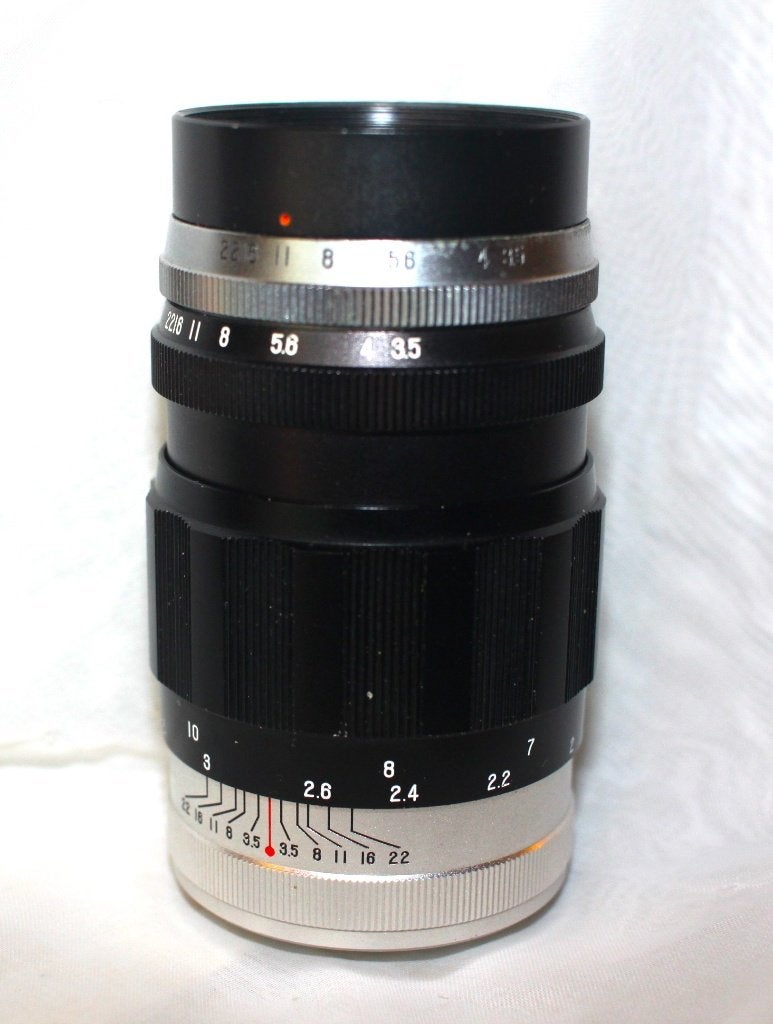 Pentax TAKUMAR 135 mm f/3.5  lens model 1 - 1957-61, Ophalen of Verzenden, Gebruikt, Spiegelreflex, Minolta