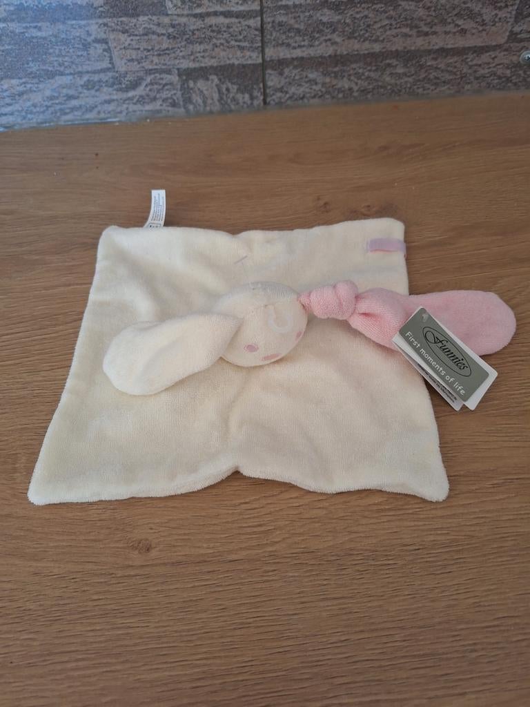 Knuffeldoekje nieuw, Ophalen