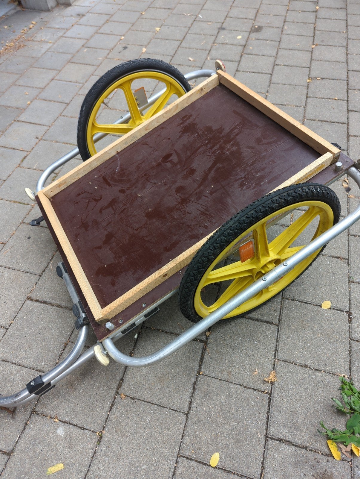 fietskar, Ophalen, Gebruikt
