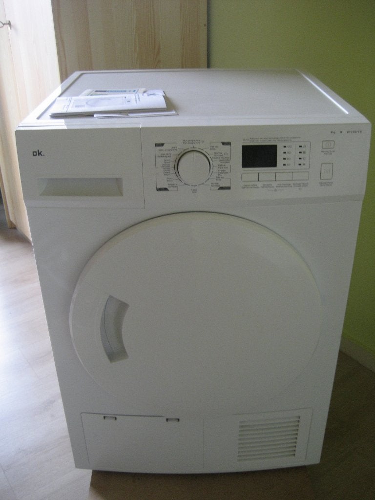 OK droogkast OTB 8226b, Elektronische apparatuur, Droogkasten, Ophalen, 6 tot 8 kg, Zo goed als nieuw, Voorlader