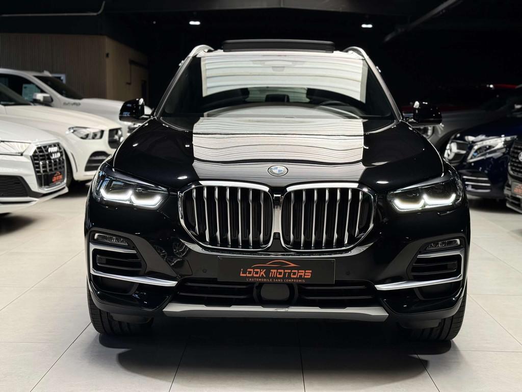 BMW X5 3.0AS xDrive45e 286cv X line PHEV INDIVIDUAL SUSPE, Auto's, BMW, Gebruikt, Zwart, Leder, Bedrijf