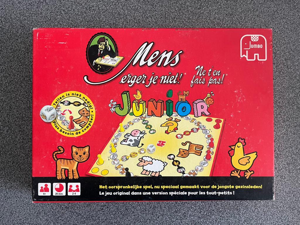 Mens erger je niet! Junior, Hobby en Vrije tijd, Ophalen of Verzenden