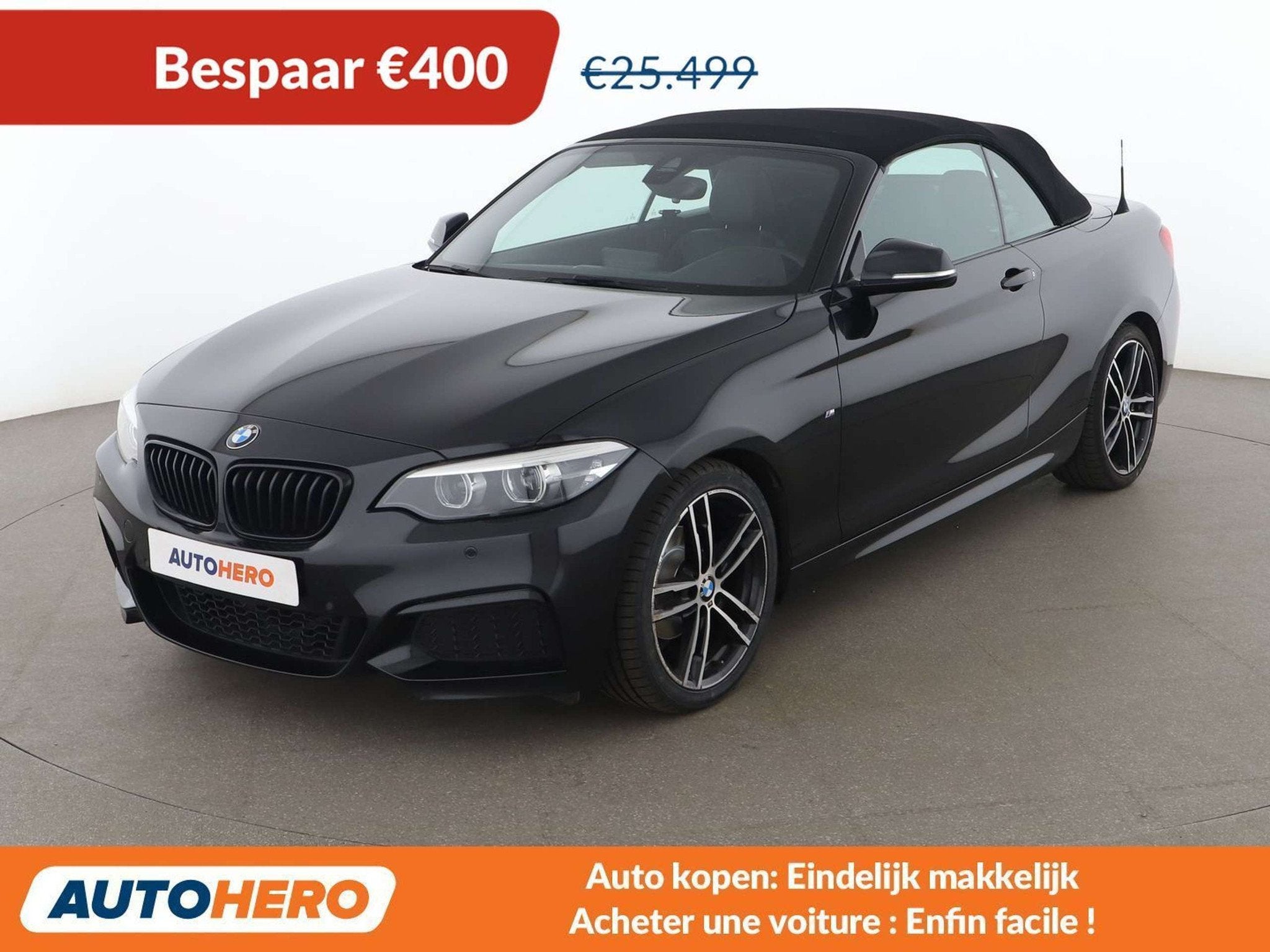 BMW 2 Serie 218 218i M Sport (année de construction 2021), Autos, BMW, Euro 6, Cabriolet, 2 portes, Automatique