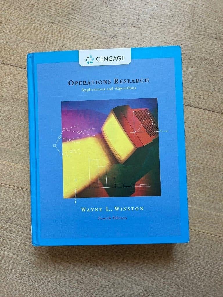 Operations Research Applications and Algorithms, Ophalen of Verzenden, Zo goed als nieuw, Cengage, Overige onderwerpen