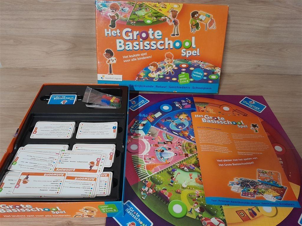 het grote basisschoolspel oranje doos [s1098], Verzenden, Zo goed als nieuw