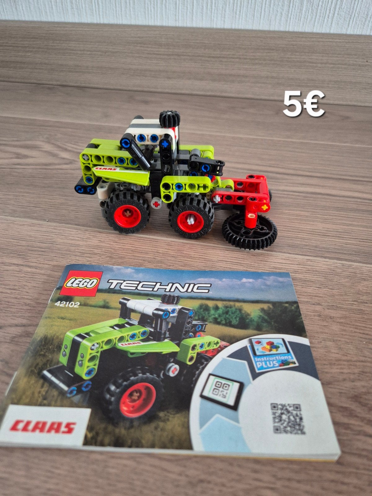 Lego technic 42102, Ophalen