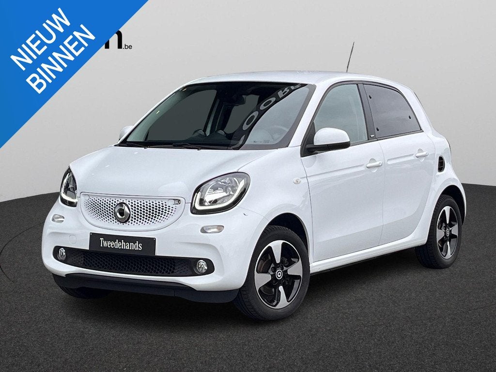 smart forfour 1.0, Auto's, 4 zetels, Gebruikt, Wit, Overige kleuren