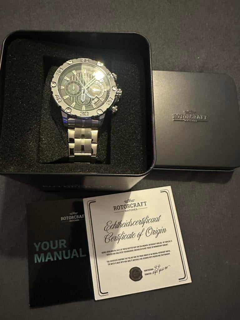 Rotorcraft horloge, Ophalen, Zo goed als nieuw, Polshorloge