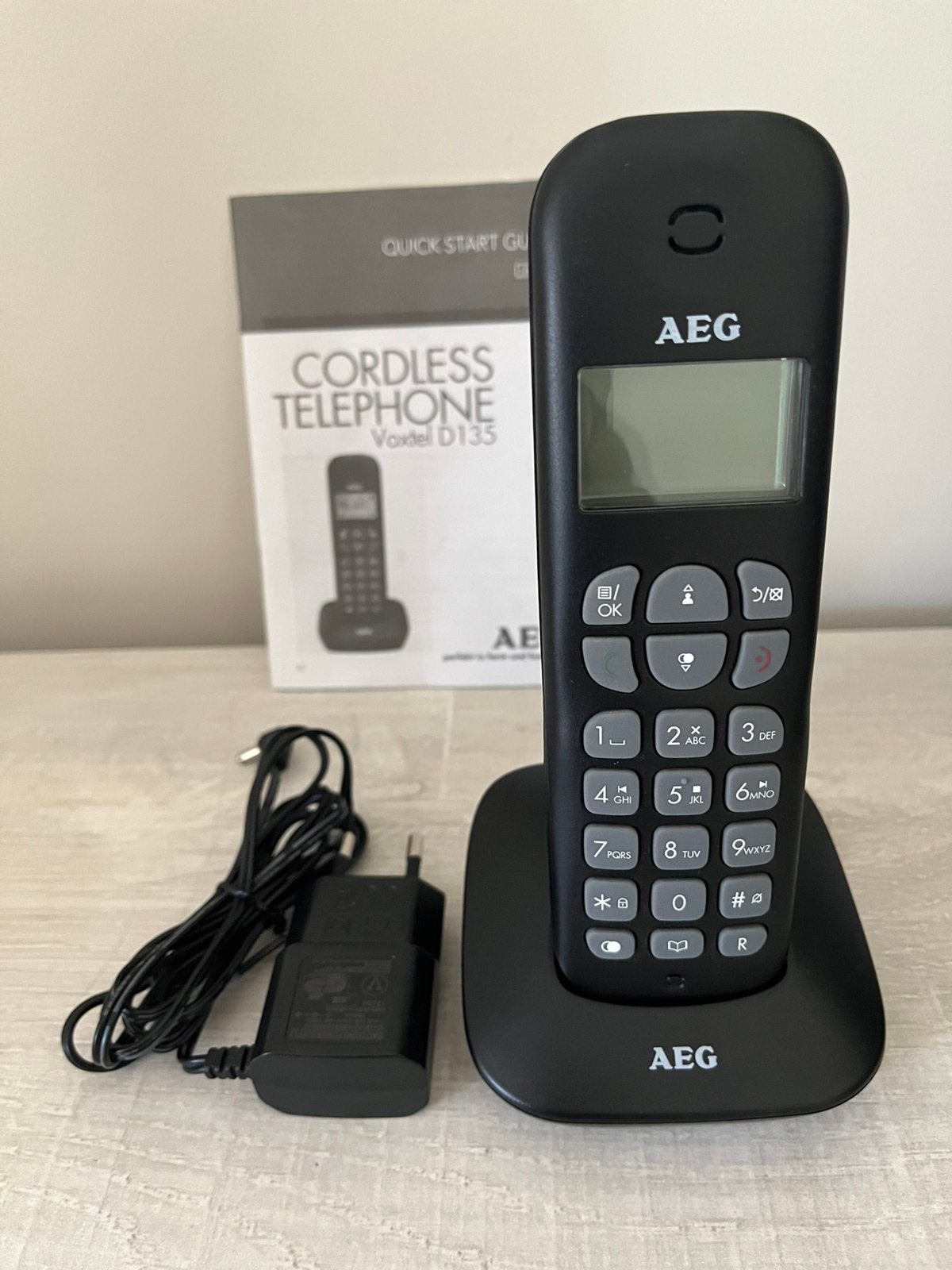 Téléphone AEG sans fil, parfait état, Enlèvement, Comme neuf