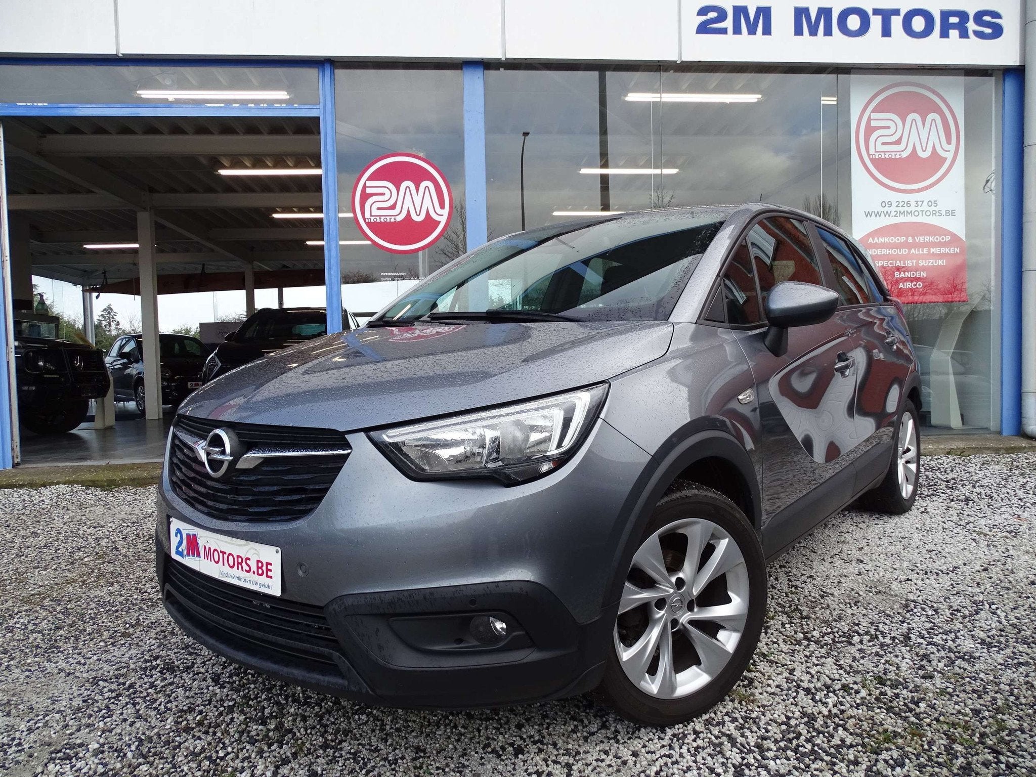 Opel Crossland X 1.2i Edition (bj 2017), Auto's, 116 g/km, Stof, Gebruikt, 1199 cc