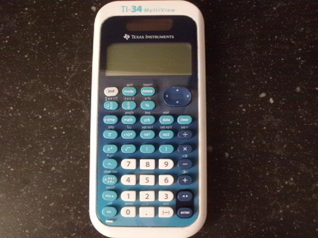 Texas instruments TI rekenmachine - 34, Diversen, Ophalen of Verzenden, Gebruikt
