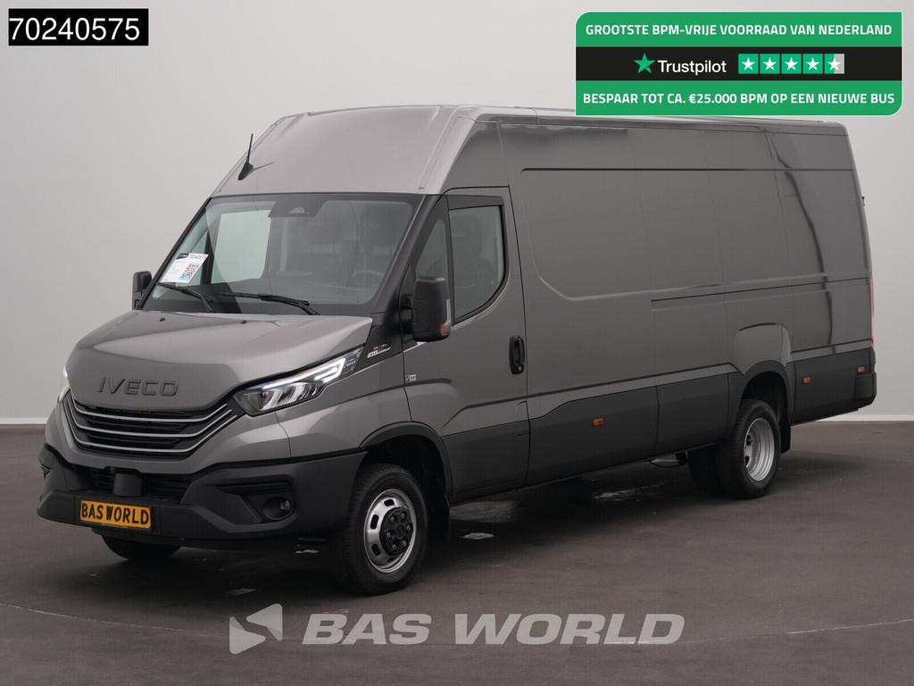 Iveco Daily 35C18 BPM VRIJ! 3.0L Automaat L3H2 180PK Dubbell, Auto's, Bestelwagens en Lichte vracht, Automaat, Stof, Euro 6, 4 cilinders