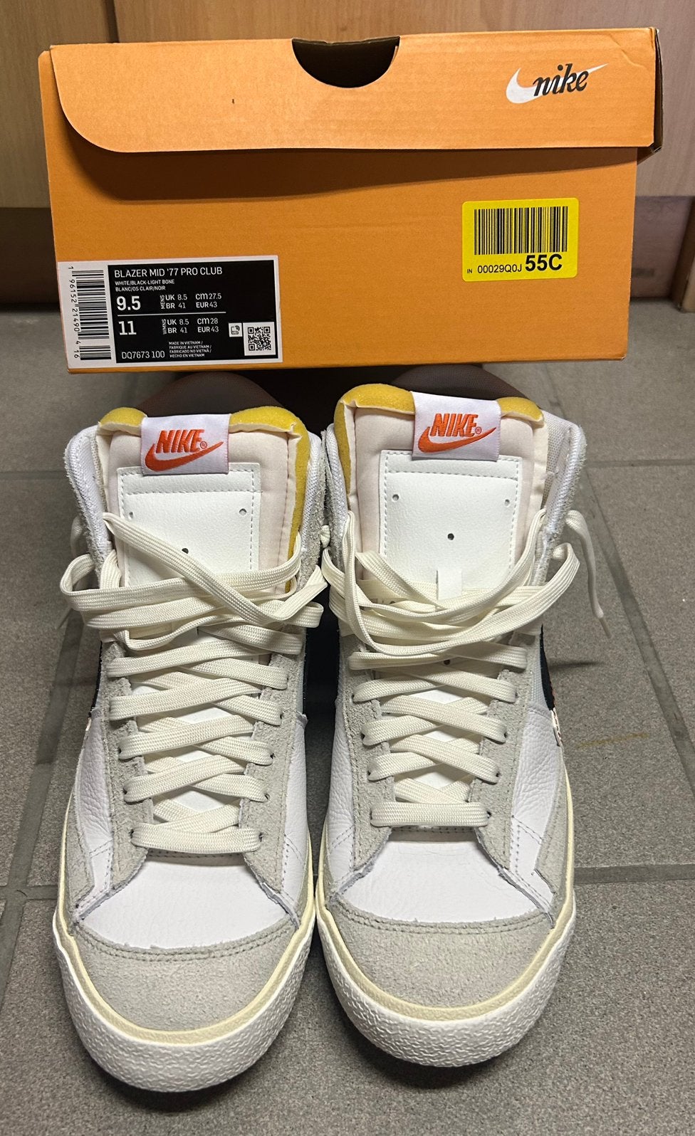 Basket Nike Blazer Mid 77 neuve, Neuf, Enlèvement ou Envoi, Blanc, Baskets