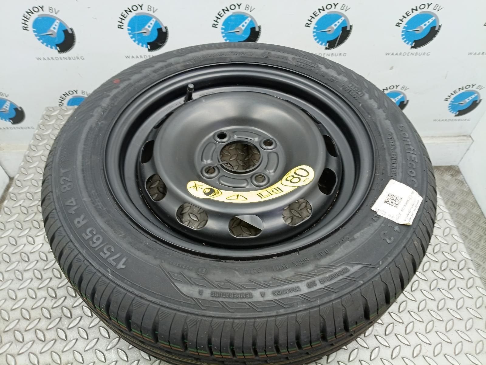 Ford Fiesta thuiskomer / reservewiel 2008 t/m 2018, Auto-onderdelen, -, 175 mm, -, Banden en Velgen