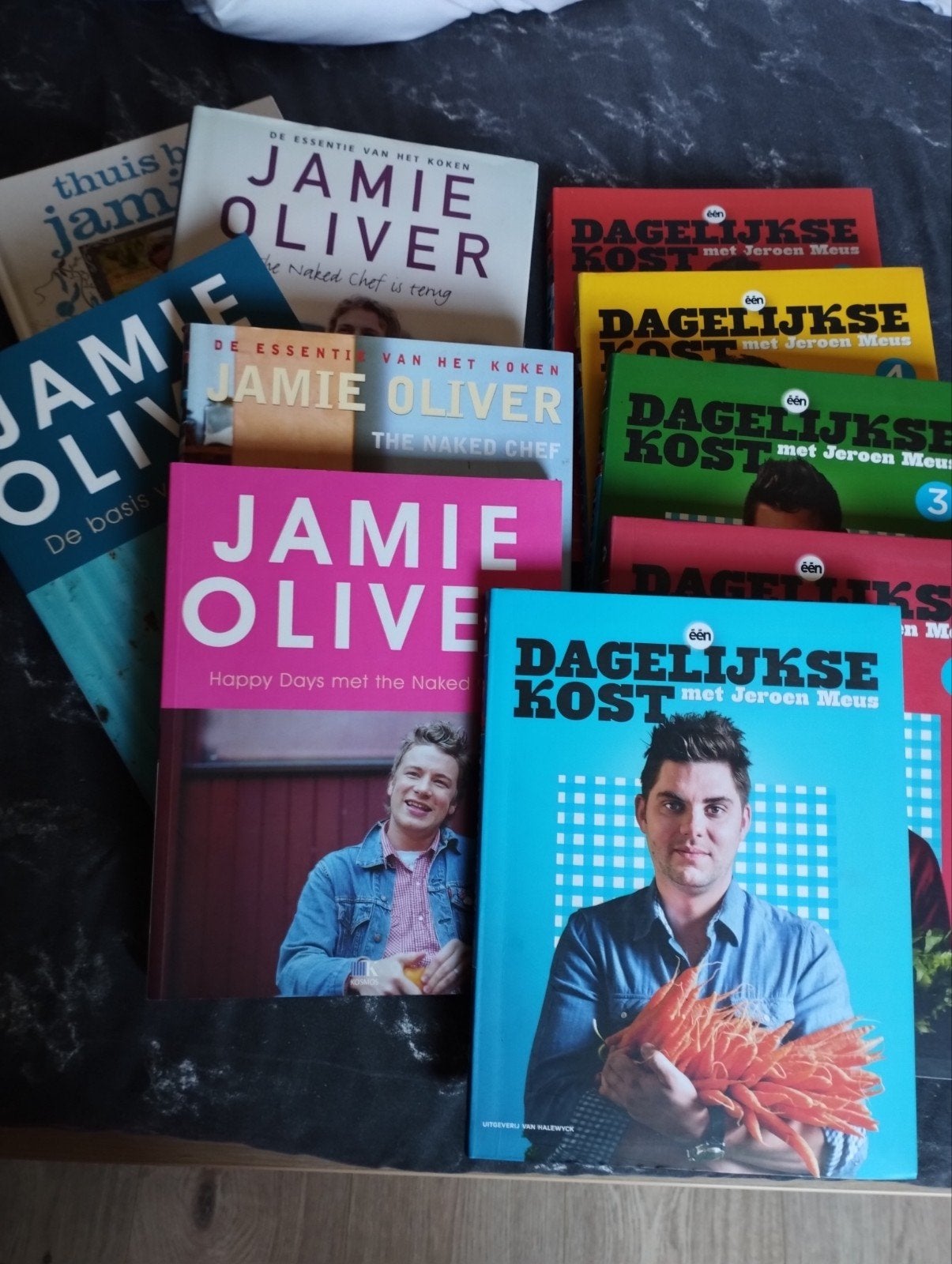 Jeroen Meus en Jamie Oliver, Enlèvement