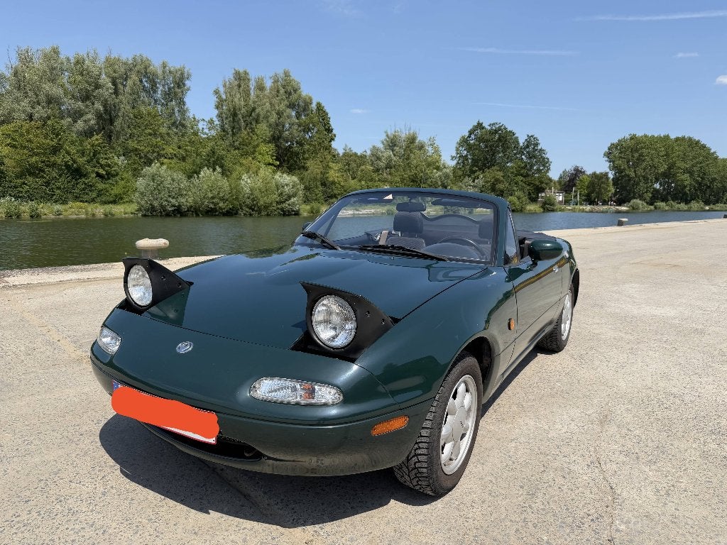 Mazda MX-5 NA 1995, Autos, Cabriolet, Boîte manuelle, Noir, 2 portes